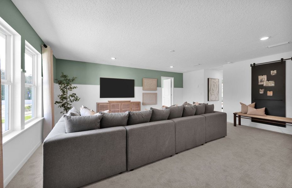 Representative furnished interior of a home built from the Whitestone by Pulte Homes in Joseph Oaks, Jacksonville (Image 25).