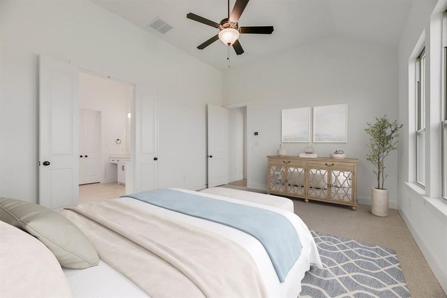 Furnished interior view inside a new home in Devonshire, Heath (Image 8).