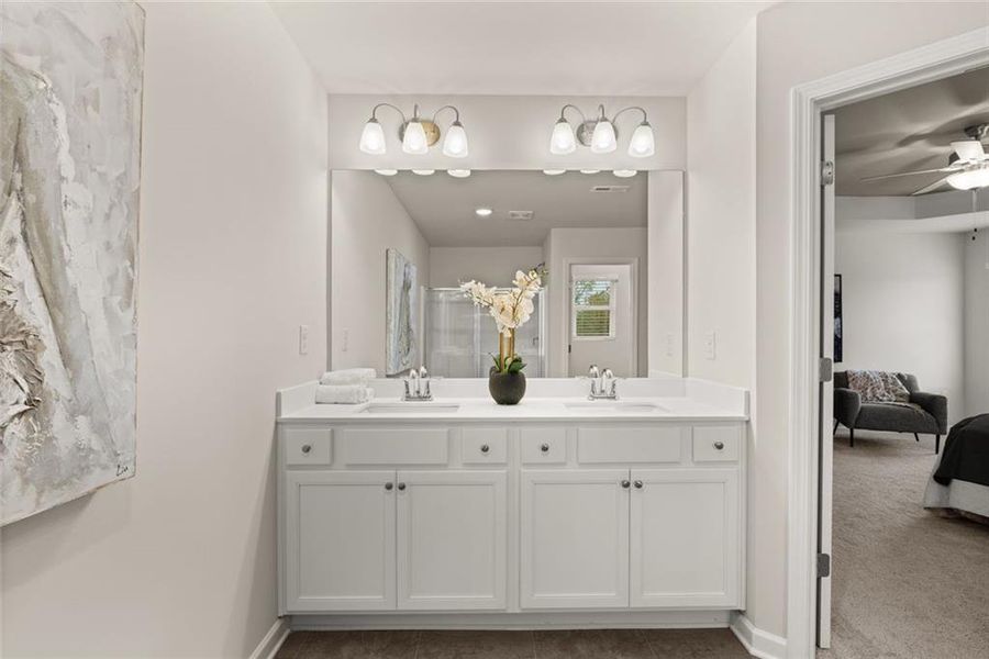 Furnished interior view inside a new home in Reeves Park, Stockbridge (Image 45).