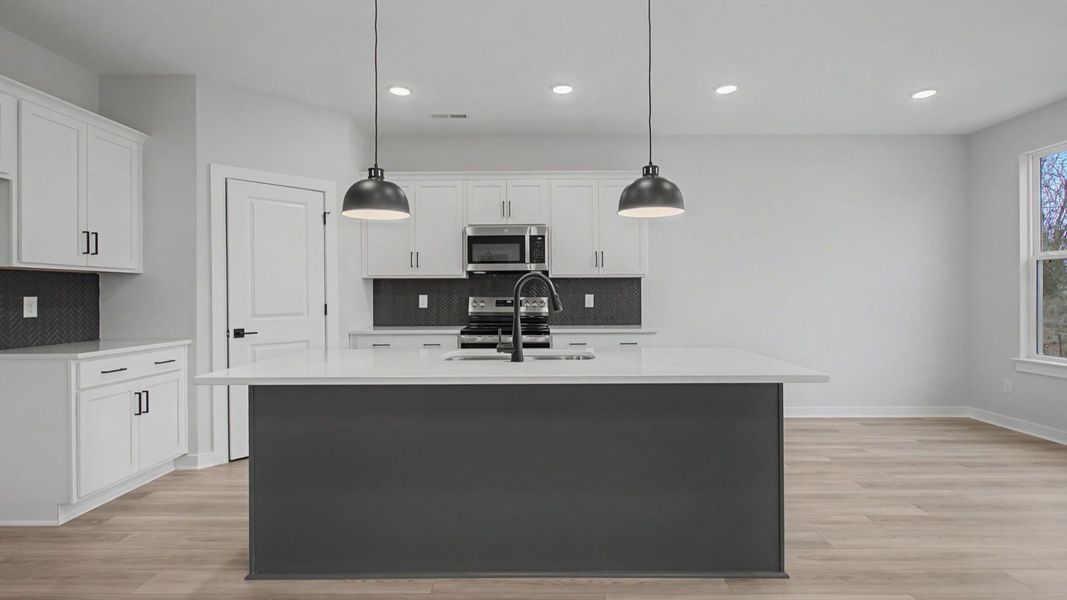 Furnished interior view inside a new home in Cottages of Bearwood, Mount Pleasant (Image 14).
