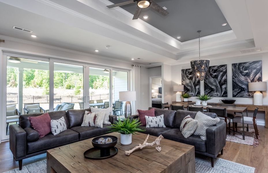 Representative furnished interior of a home built from the Stardom by Del Webb in Del Webb at Chatham Park, Pittsboro (Image 13).