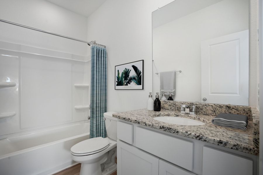 Furnished interior view inside a new home in Hockley Meadows, Hockley (Image 29).