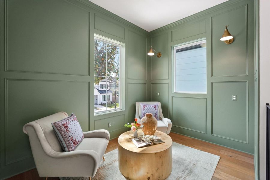 Furnished interior view inside a new home in , Houston (Image 6).