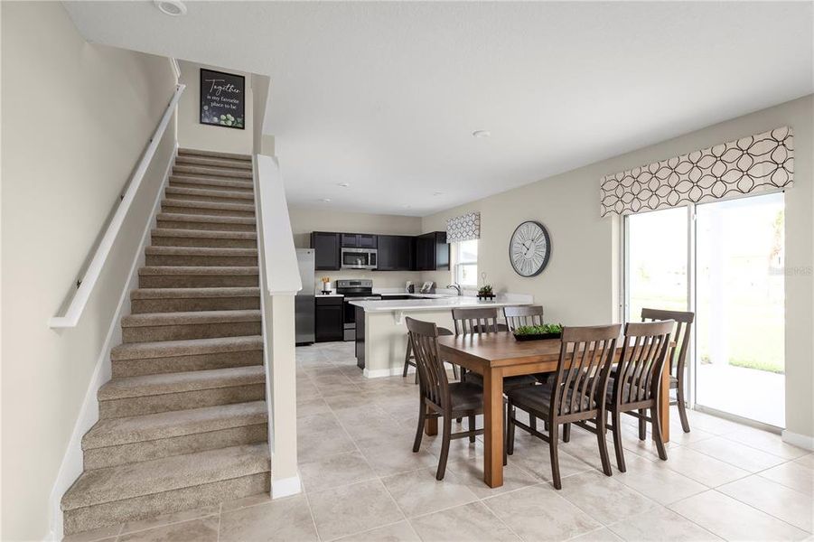Furnished interior view inside a new home in Vista Trace, Belleview (Image 12).