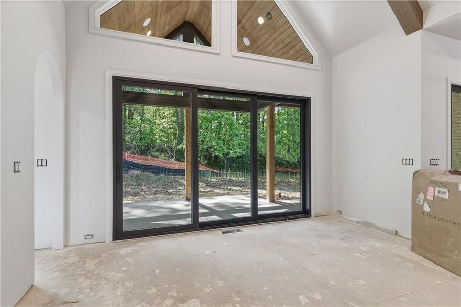 In-progress construction of a new home in , Atlanta, GA (Image 33).
