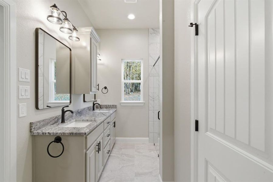 Furnished interior view inside a new home in Monarch Manor, Poolville (Image 13).