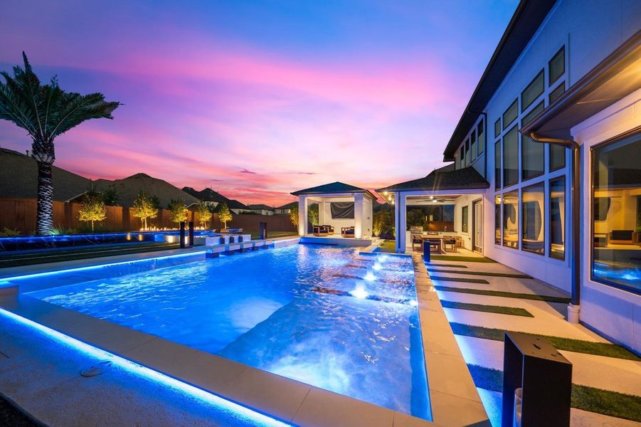 Exterior details and patio area of a home in , Cypress (Image 4). Exterior details and patio area of a home in , Cypress (Image 4).