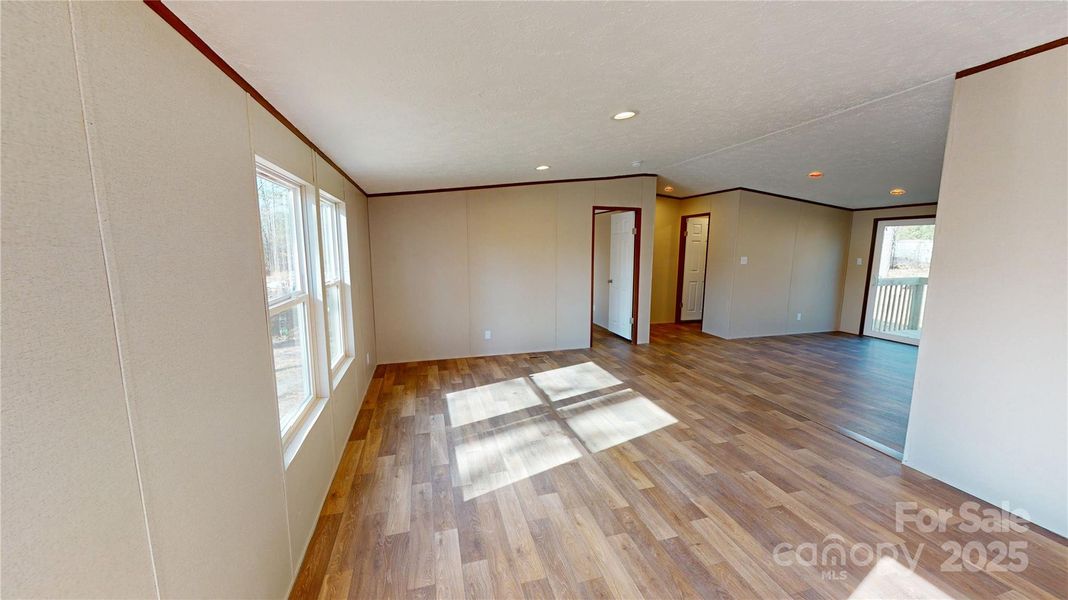 Living room/Dining room combo