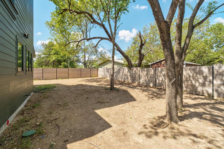 Front exterior of a new home in , Austin, TX, highlighting curb appeal (Image 1). Front exterior of a new home in , Austin, TX, highlighting curb appeal (Image 1).