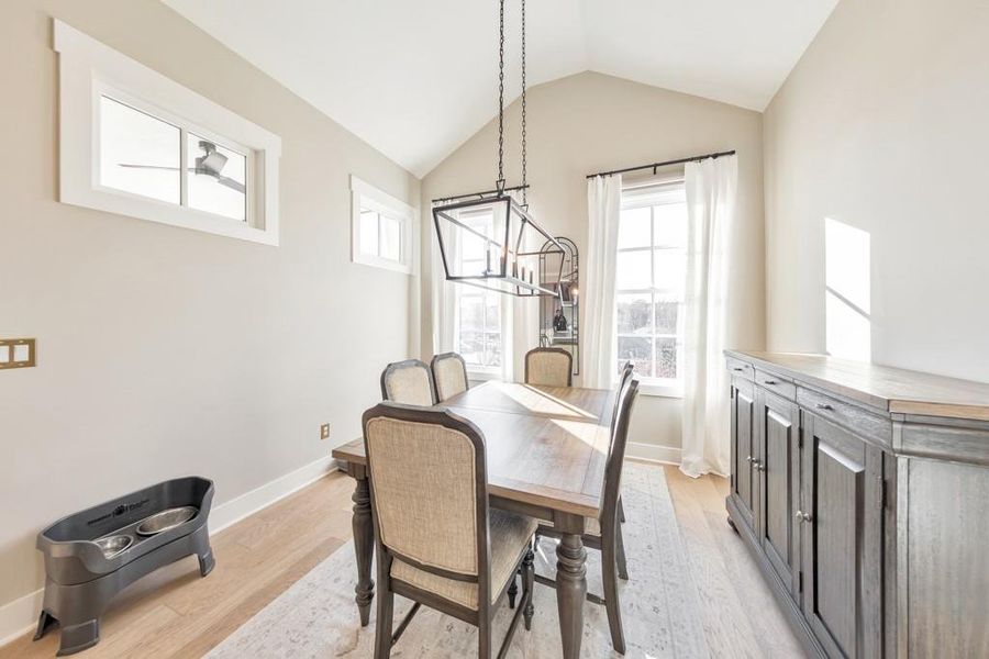 Furnished interior view inside a new home in , Woodstock (Image 10).
