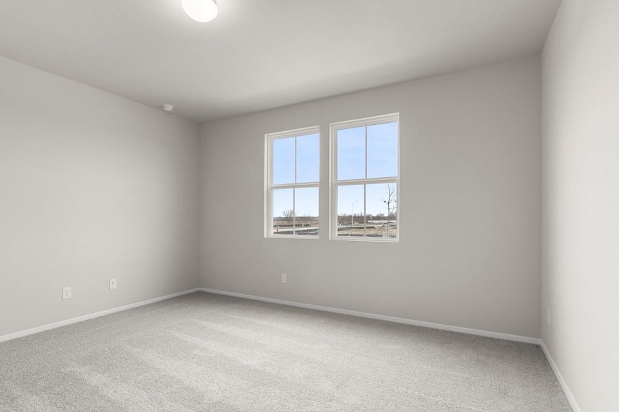 Spacious, unfurnished interior of a new home in Casetta Ranch, Kyle (Image 28).