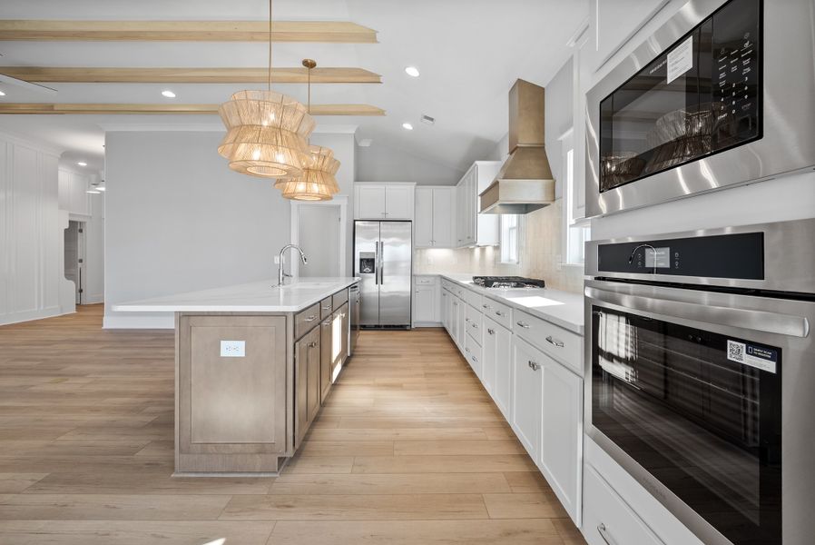 Furnished interior view inside a new home in The Sanctuary at Sunset Beach, Sunset Beach (Image 6).