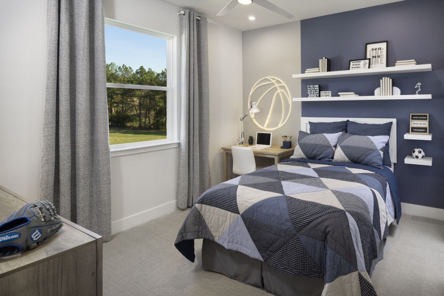 Representative furnished interior of a home built from the The Red Rock by Mattamy Homes in Windwater, Parrish (Image 16).