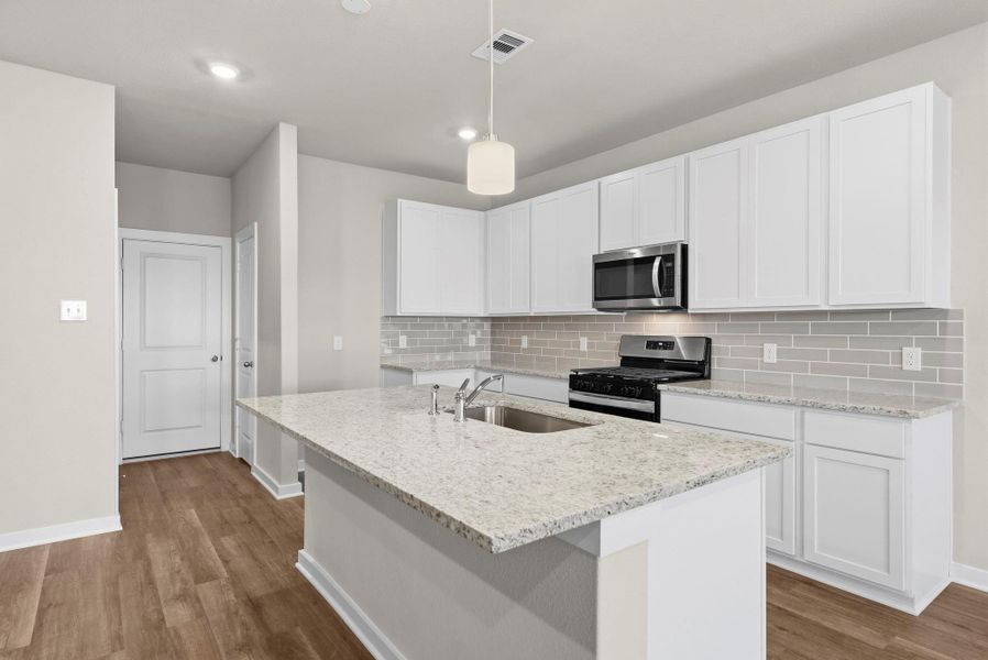 Furnished interior view inside a new home in Windrose Green, Angleton (Image 9).