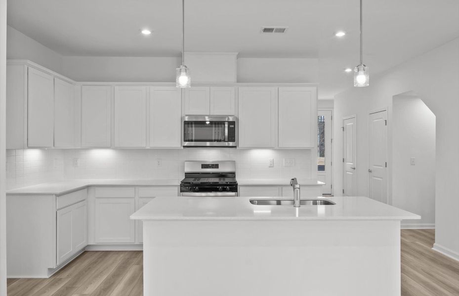Furnished interior view inside a new home in Alston Park, Greenville (Image 12).