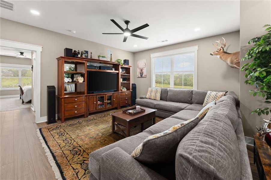 Furnished interior view inside a new home in , Dawsonville (Image 34).