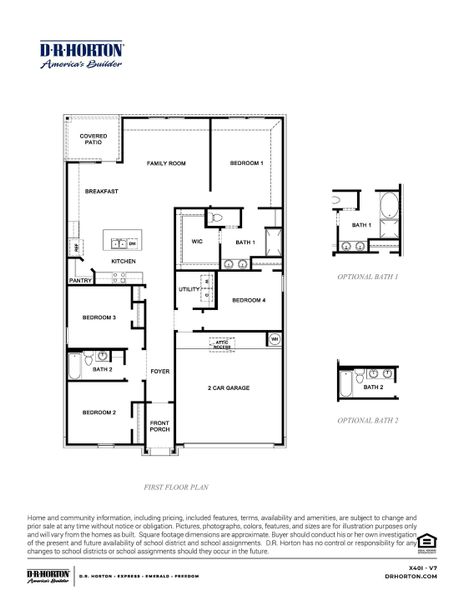 2D floor plan layout for the Cali by D.R. Horton in Caldwell Crossing, Iowa Colony, TX (Image 3). 2D floor plan layout for the Cali by D.R. Horton in Caldwell Crossing, Iowa Colony, TX (Image 3).
