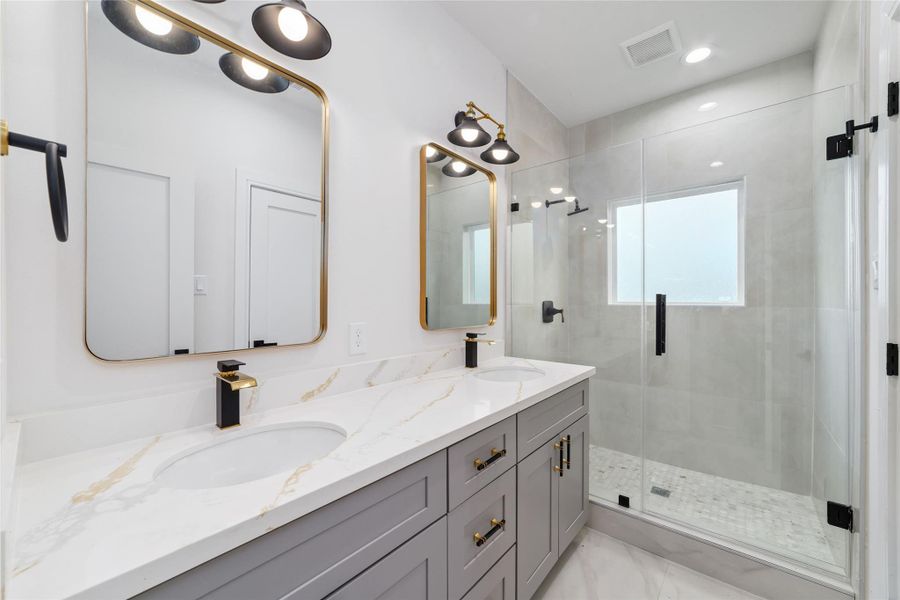 Furnished interior view inside a new home in , Houston (Image 10). Furnished interior view inside a new home in , Houston (Image 10).