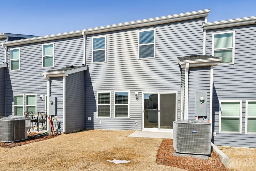 Exterior details and patio area of a home in Galloway Ridge, Charlotte (Image 3).