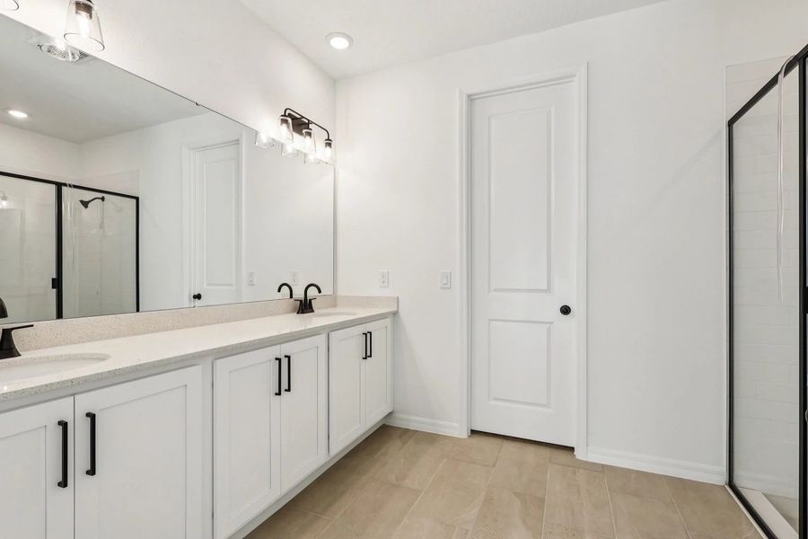 Furnished interior view inside a new home in Catamaran Cove, Rockledge (Image 8).