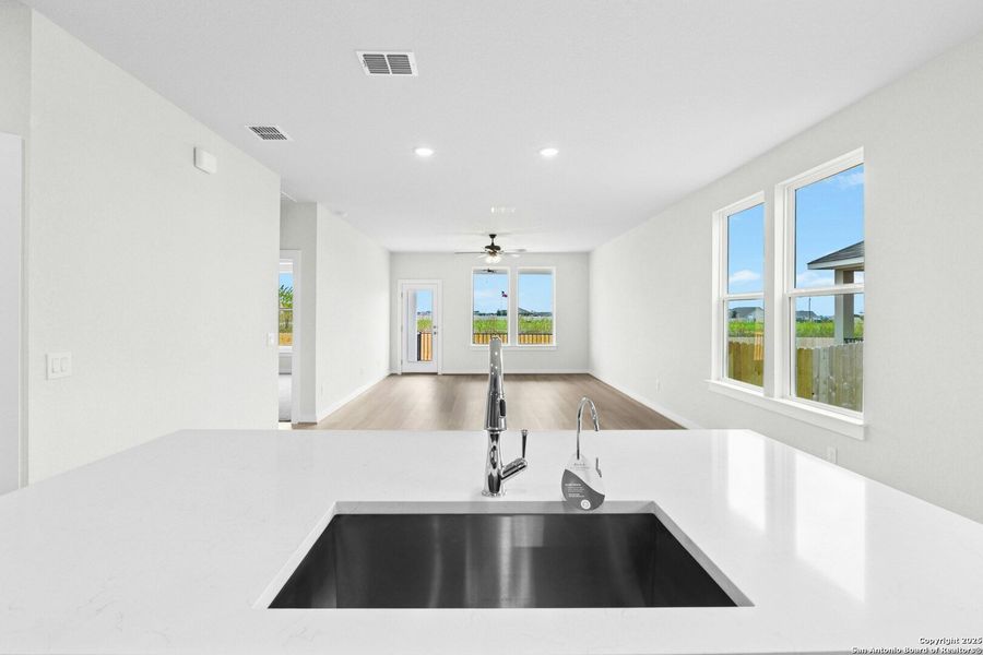 Furnished interior view inside a new home in Willowbrook, New Braunfels (Image 6).