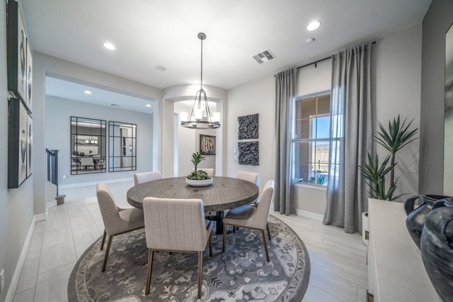 Furnished interior view inside a new home in Allen Ranches, Litchfield Park (Image 6).