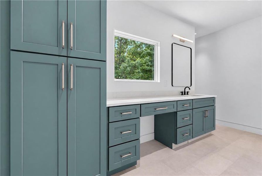 Furnished interior view inside a new home in , Dunwoody (Image 12).
