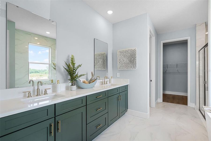 Furnished interior view inside a new home in Eden Crest, Apopka (Image 14).