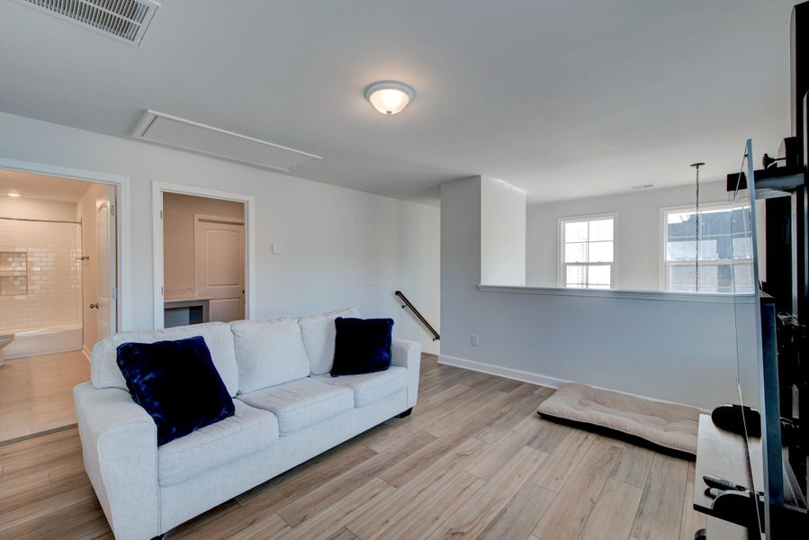 Furnished interior view inside a new home in Six Oaks, Summerville (Image 40). Furnished interior view inside a new home in Six Oaks, Summerville (Image 40).