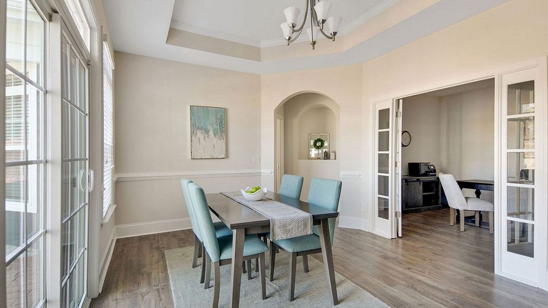 Representative furnished interior of a home built from the Portico Classic by Epcon Communities in The Cottages at 78 North, Sanford (Image 12). Representative furnished interior of a home built from the Portico Classic by Epcon Communities in The Cottages at 78 North, Sanford (Image 12).