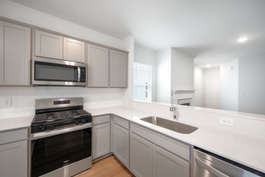Furnished interior view inside a new home in Grand Arbor, Blythewood (Image 6).