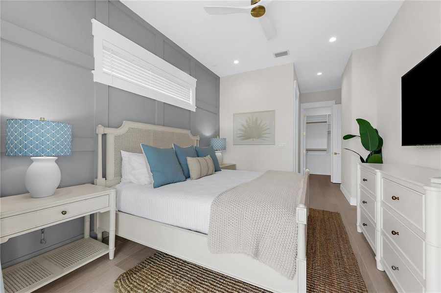 Furnished interior view inside a new home in , Sarasota (Image 39).