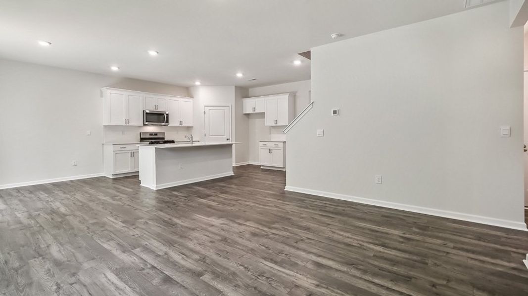 Spacious, unfurnished interior of a new home in Ridgewood Farms, Winterville (Image 14). Spacious, unfurnished interior of a new home in Ridgewood Farms, Winterville (Image 14).