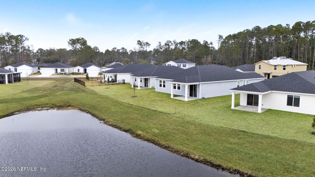 Exterior details and patio area of a home in , Palm Coast (Image 21). Exterior details and patio area of a home in , Palm Coast (Image 21).