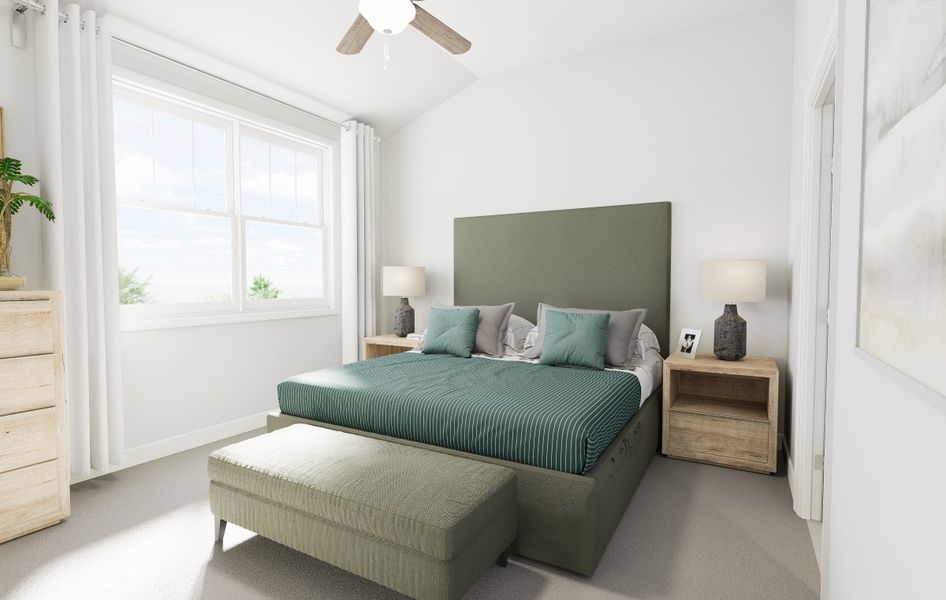 Furnished interior view inside a new home in Anderson Park, Hendersonville (Image 29).