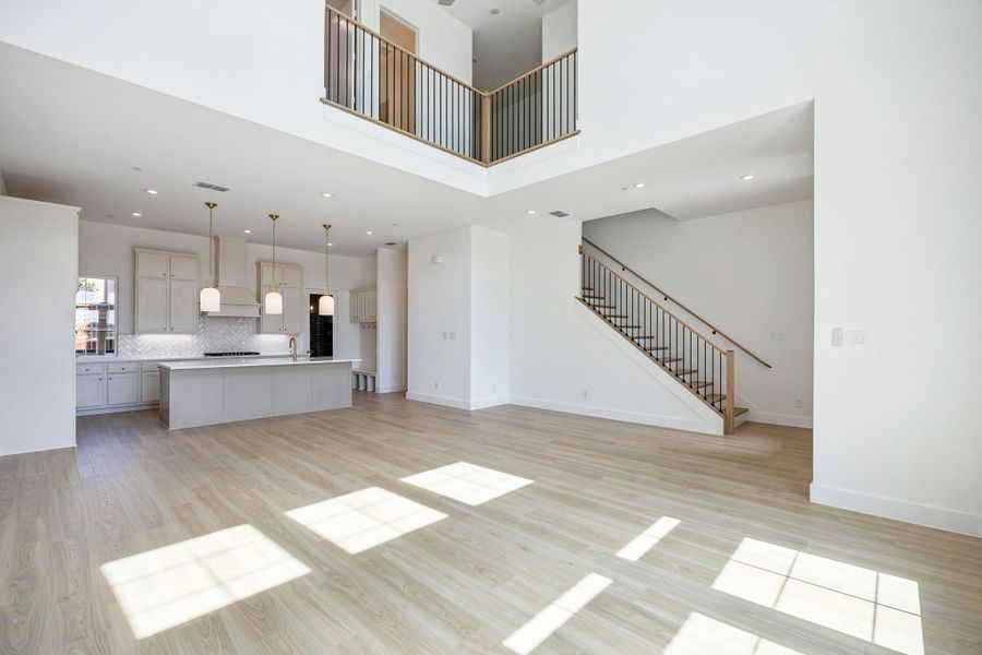 Spacious, unfurnished interior of a new home in Newman Village Townhomes, Frisco (Image 16).