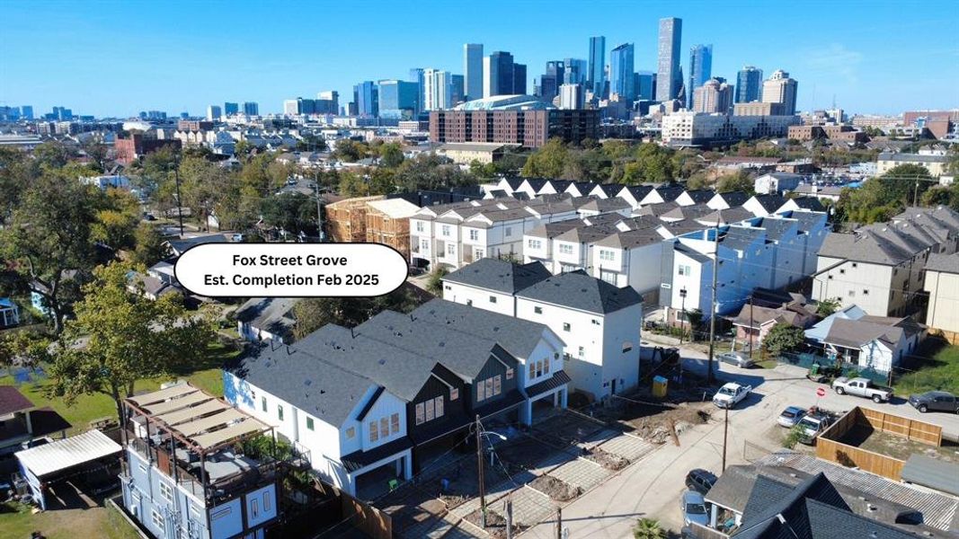 TOMO Homes and Jain & Company have collaborated to bring you Fox Street Grove! Located within walking distance of Navigation Boulevard's many restaurants and only 3 minutes from Midway's East River, these rare to find private driveway, private backyard homes are packed with tons of upgrades and premium finishes!