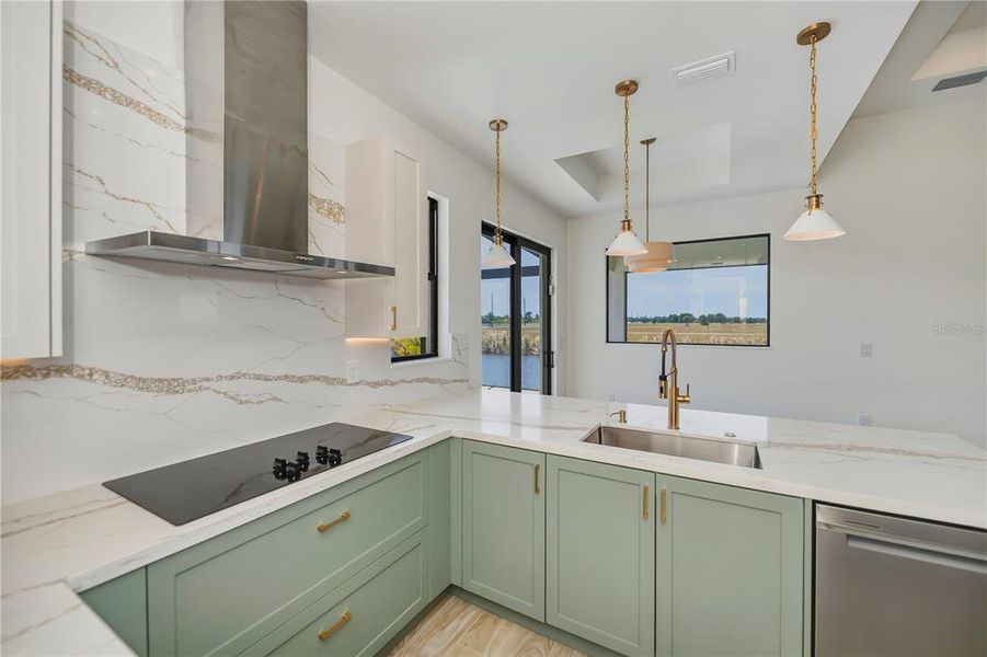 Furnished interior view inside a new home in , Placida (Image 7).