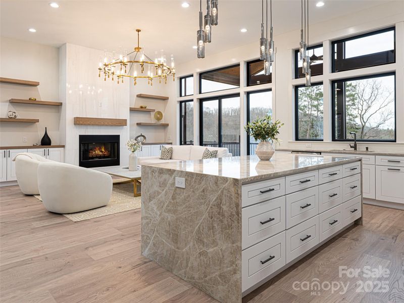 Furnished interior view inside a new home in , Candler (Image 12). Furnished interior view inside a new home in , Candler (Image 12).