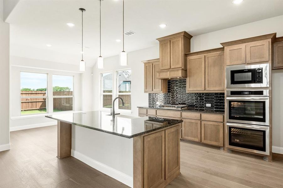 Furnished interior view inside a new home in The Oaks, Red Oak (Image 15). Furnished interior view inside a new home in The Oaks, Red Oak (Image 15).