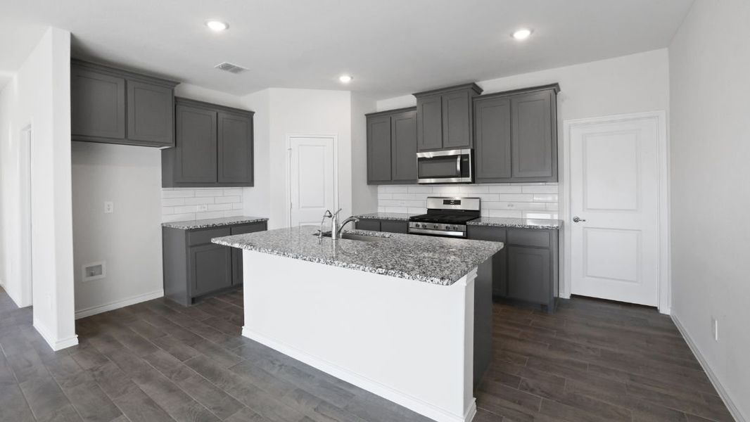 Furnished interior view inside a new home in The Preserve at Forum, Grand Prairie (Image 4).