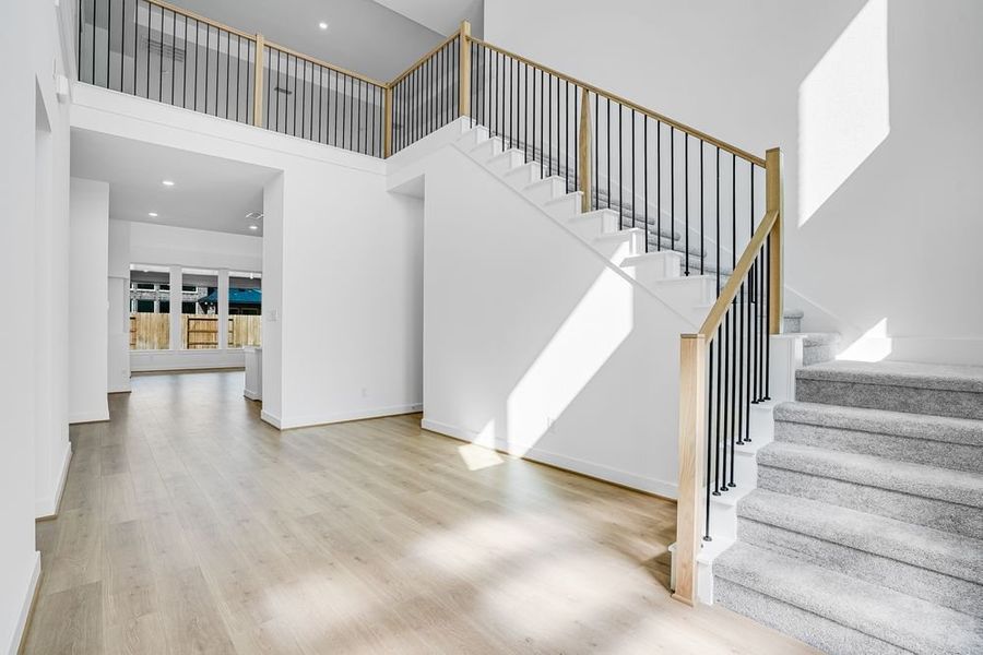 Spacious, unfurnished interior of a new home in Avalon at Cypress, Cypress (Image 25).