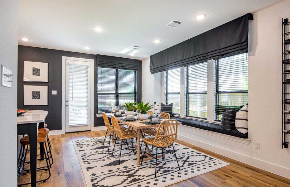 Representative Dining Area - some options shown