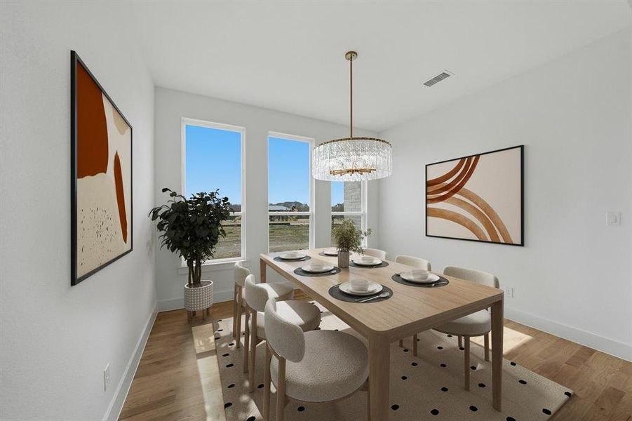 Furnished interior view inside a new home in , Prosper (Image 12). Furnished interior view inside a new home in , Prosper (Image 12).