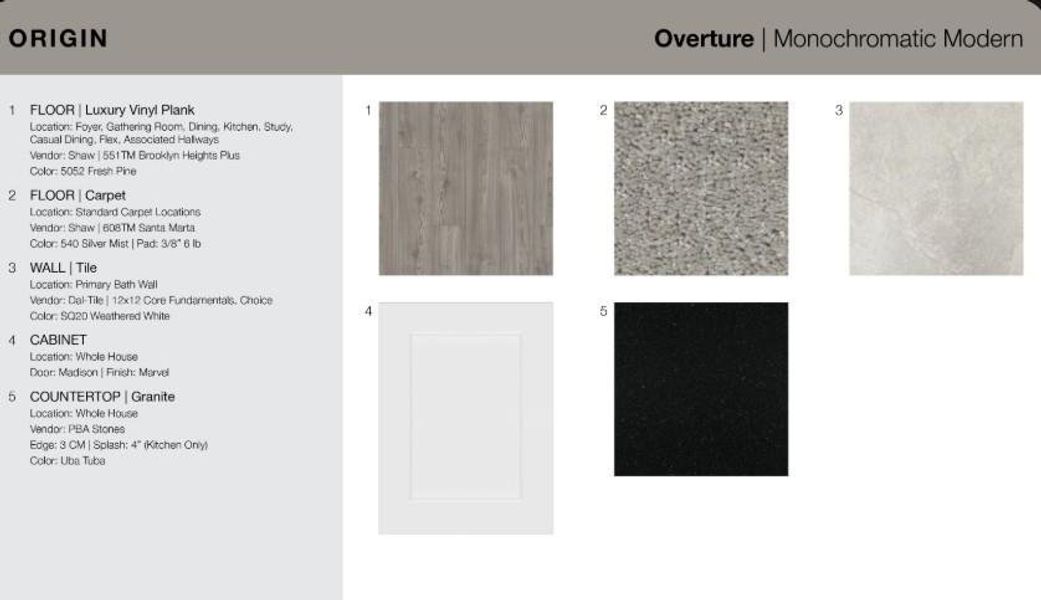 7838 Summer Solstice Street design selections! This home is currently under construction and selections are subject to change.