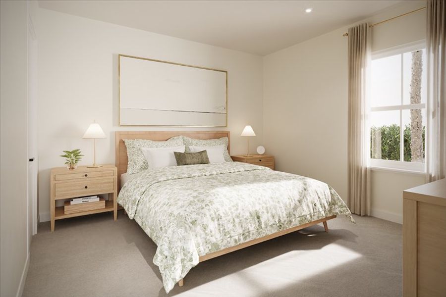 Representative furnished interior of a home built from the Marina by Ryan Homes in Malabar Springs, Palm Bay (Image 3).