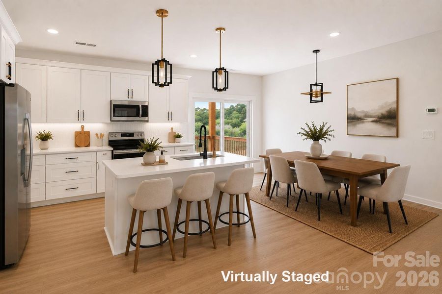 Kitchen and Dining area Kitchen and Dining area