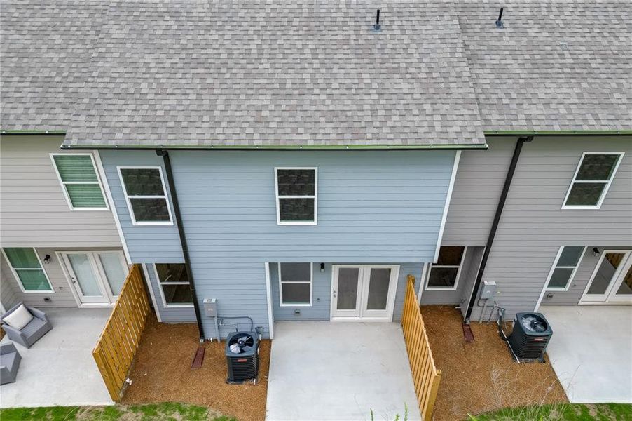 Exterior details and patio area of a home in , Sugar Hill (Image 25).