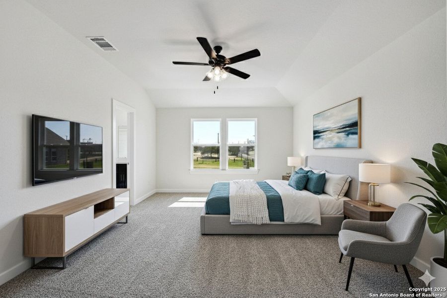 Furnished interior view inside a new home in Avondale, San Antonio (Image 8).