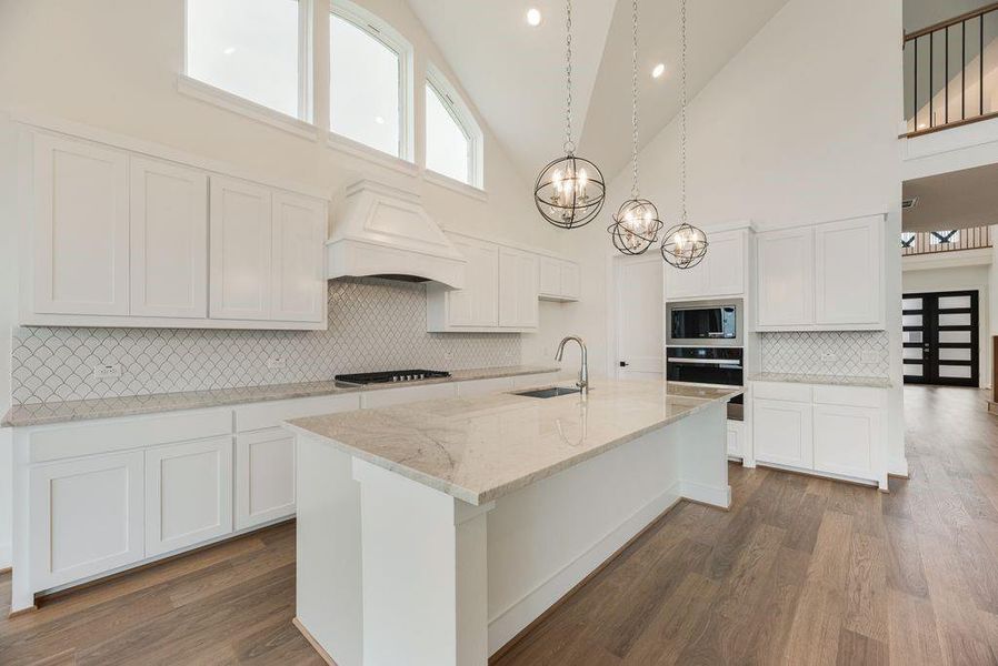 Furnished interior view inside a new home in Grand Estates of Anna, Anna (Image 9).